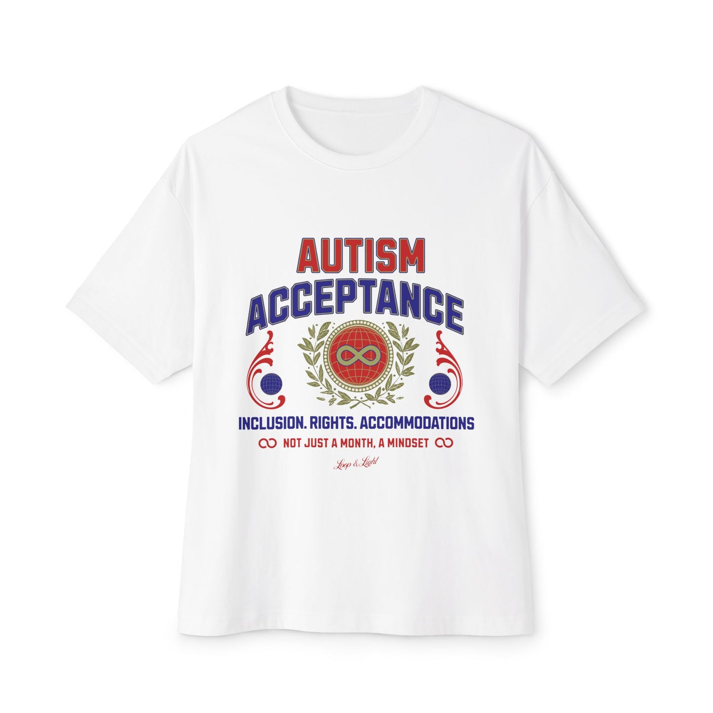 Autism Acceptance Shirt- Inclusion, Rights, Accomodations