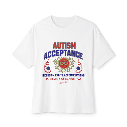 Autism Acceptance Shirt- Inclusion, Rights, Accomodations